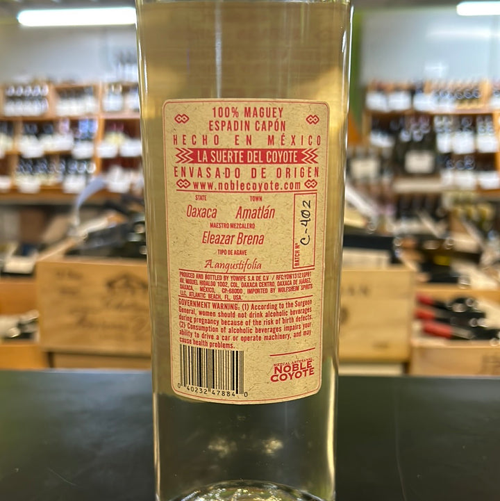 Noble Coyote Mezcal Capon