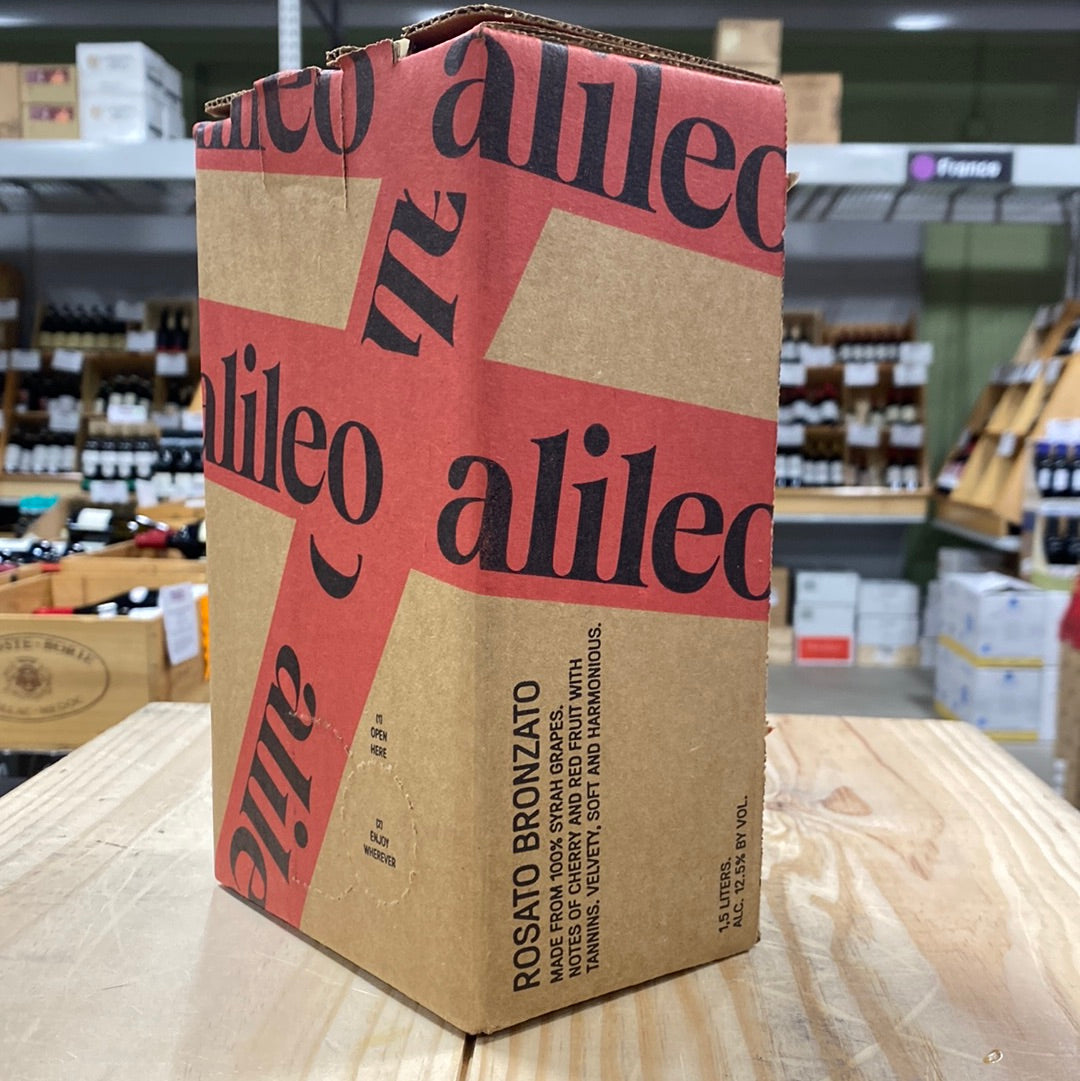 Alileo Rosato- Sicily, Italy 1.5L Bag In Box