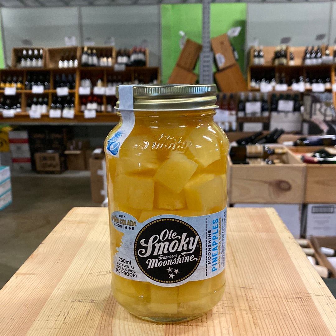 Ole Smoky Pineapple w/Pina Colada Moonshine