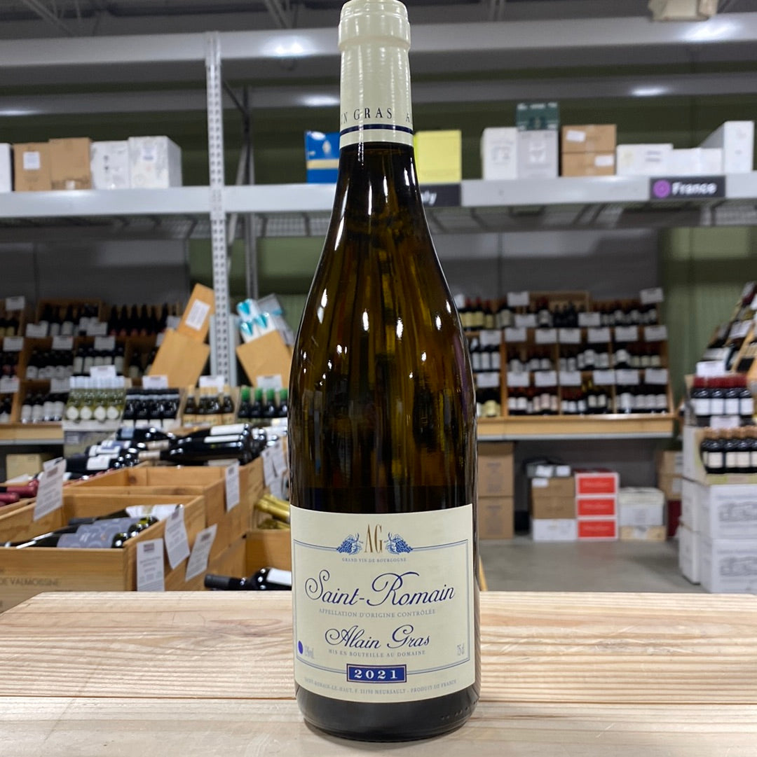 Alain Gras Saint-Romain Blanc Cote de Beaune, Burgundy France