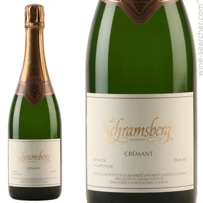 Schramsberg Cremant Demi-Sec - Napa Valley, CA USA (Pre-Arrival 2021)