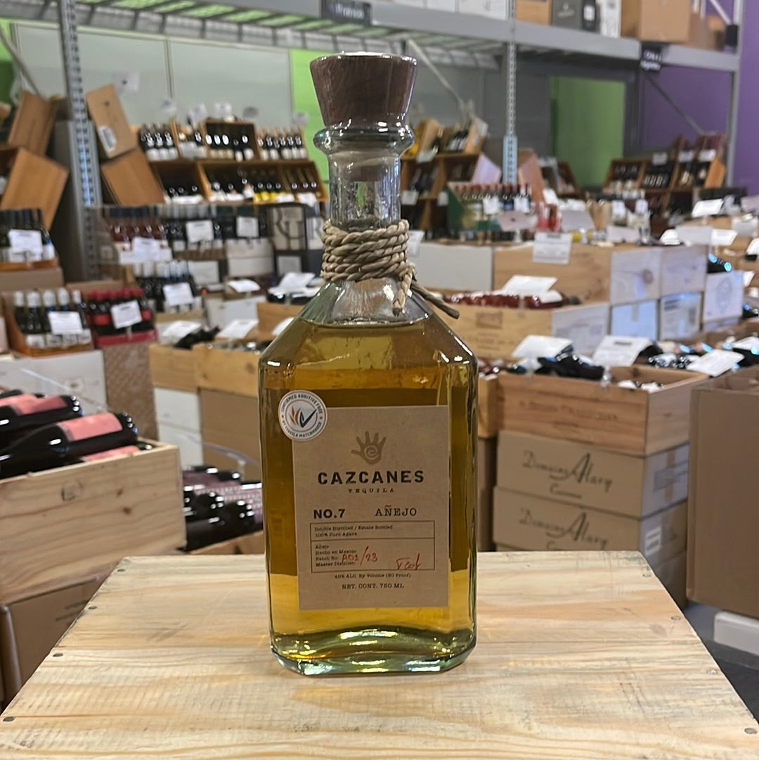 Cazcanes No.7 Tequila Anejo, Jalisco Mexico