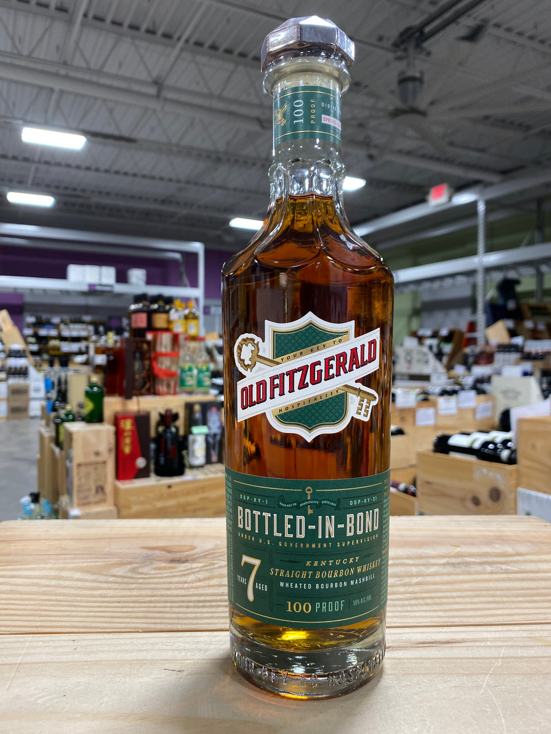 Old Fitzgerald BIB 7 Year Old  100 Proof Kentucky Straight Bourbon