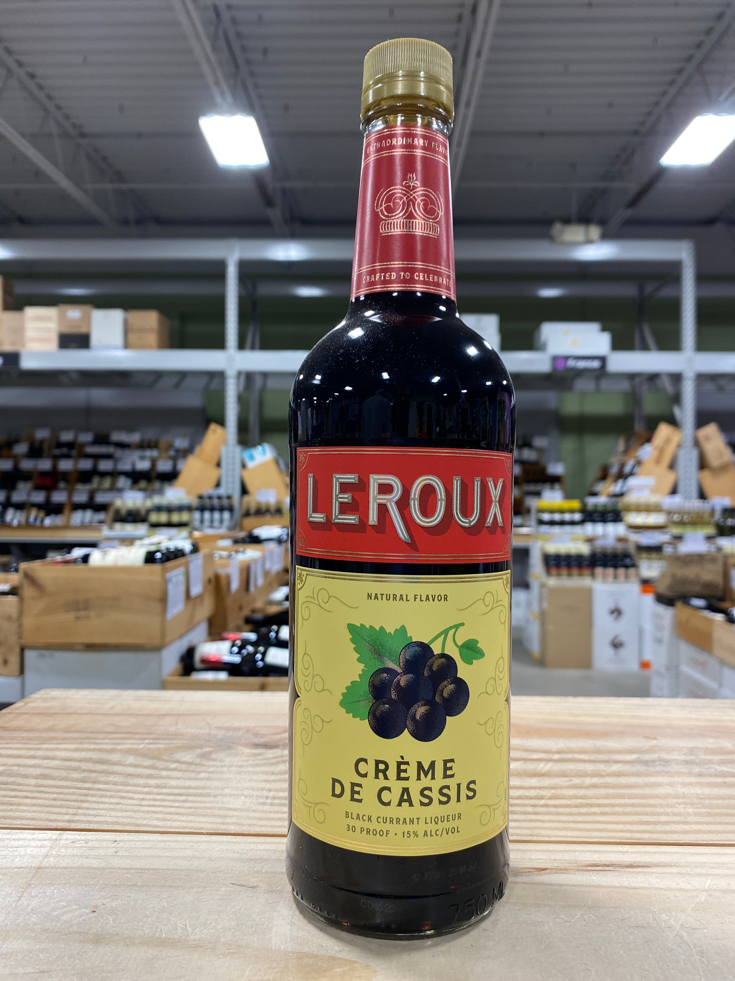 Leroux Creme de Cassis – Bin Ends Great Wine~Serious Savings