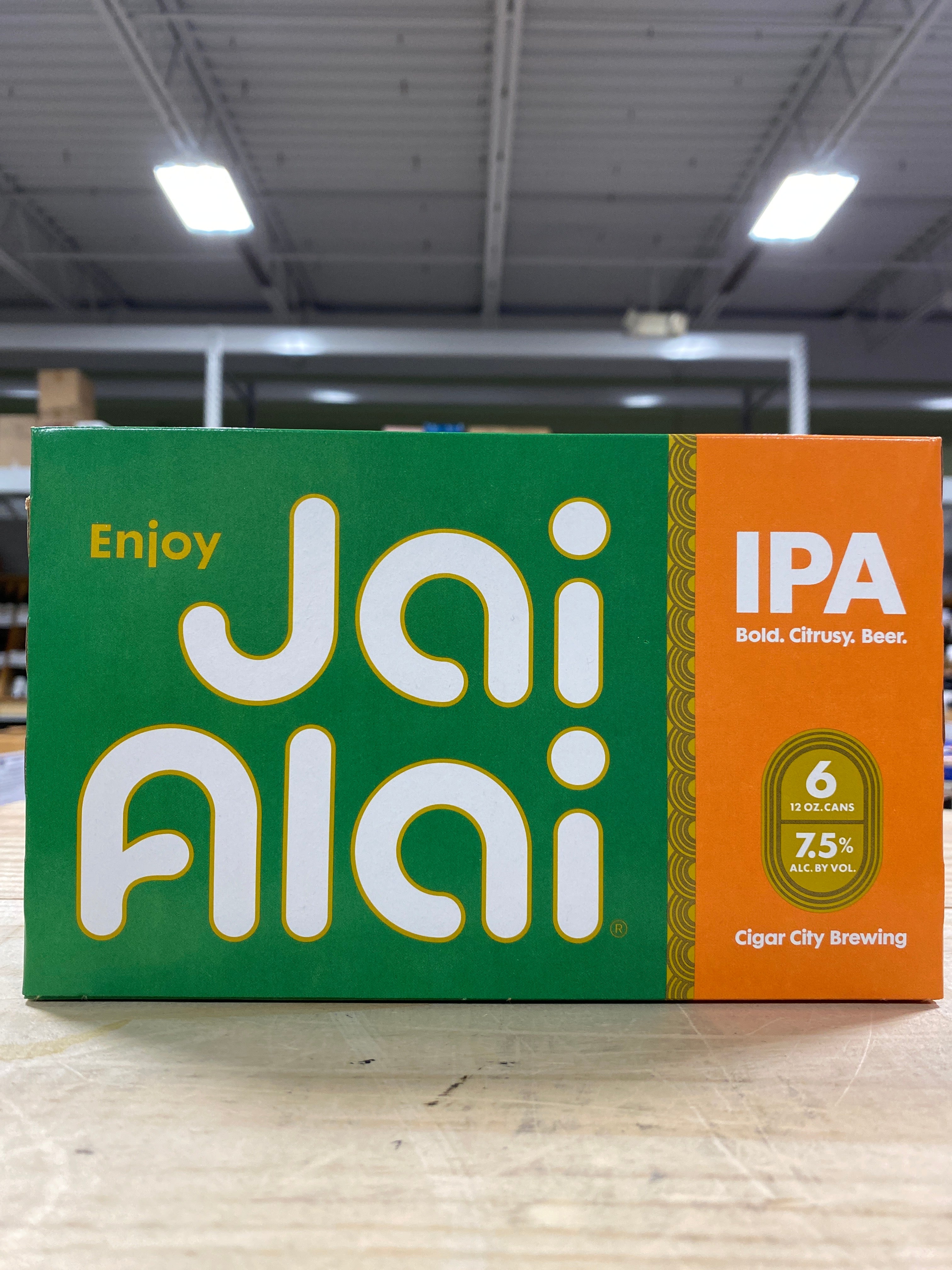 Cigar City Brewing Jai Alai ,6pk Cans – Bin Ends Great Wine
