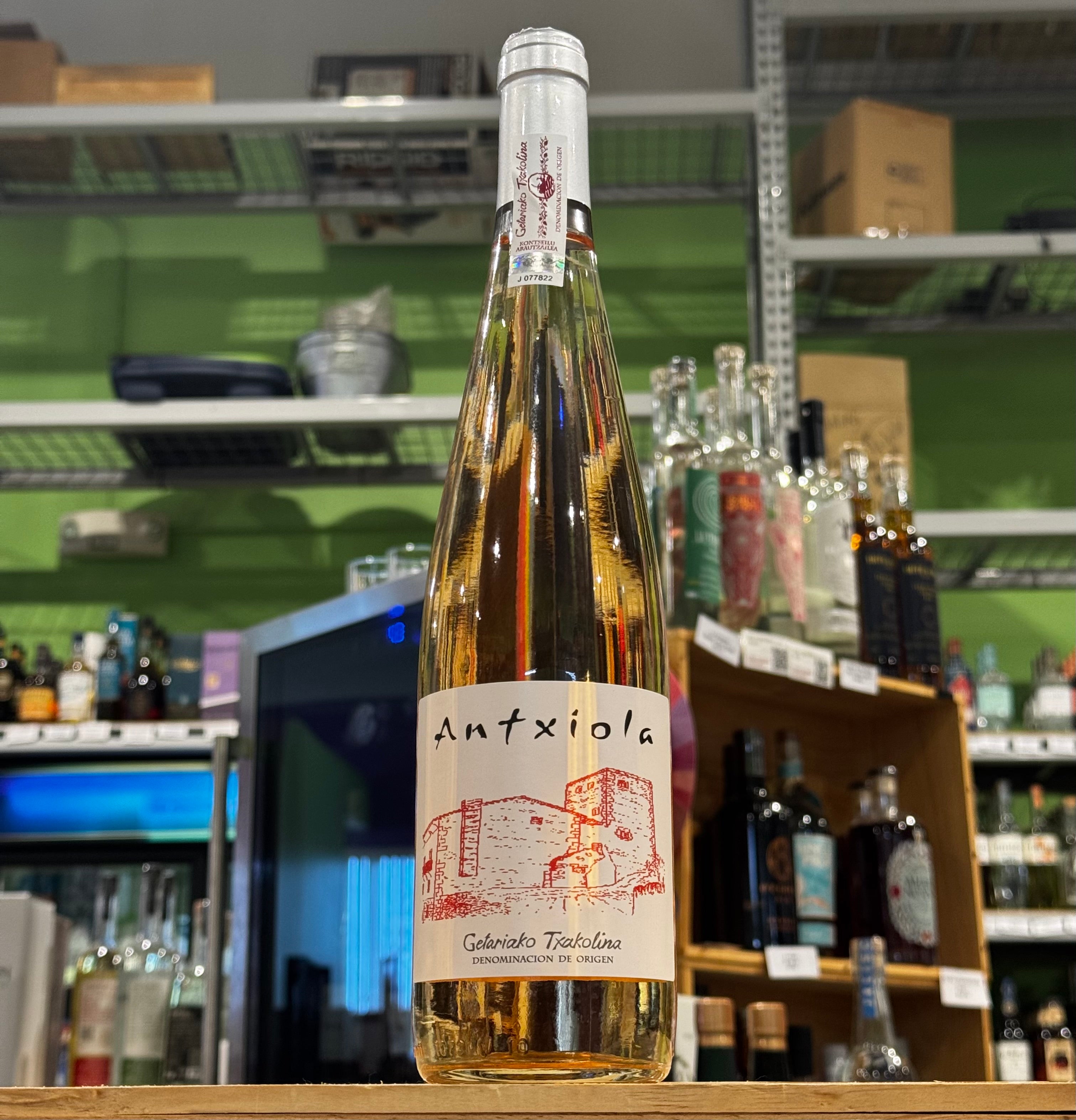 Bodegas Zudugarai Antxiola Getariako Txakolina Rosado Basque