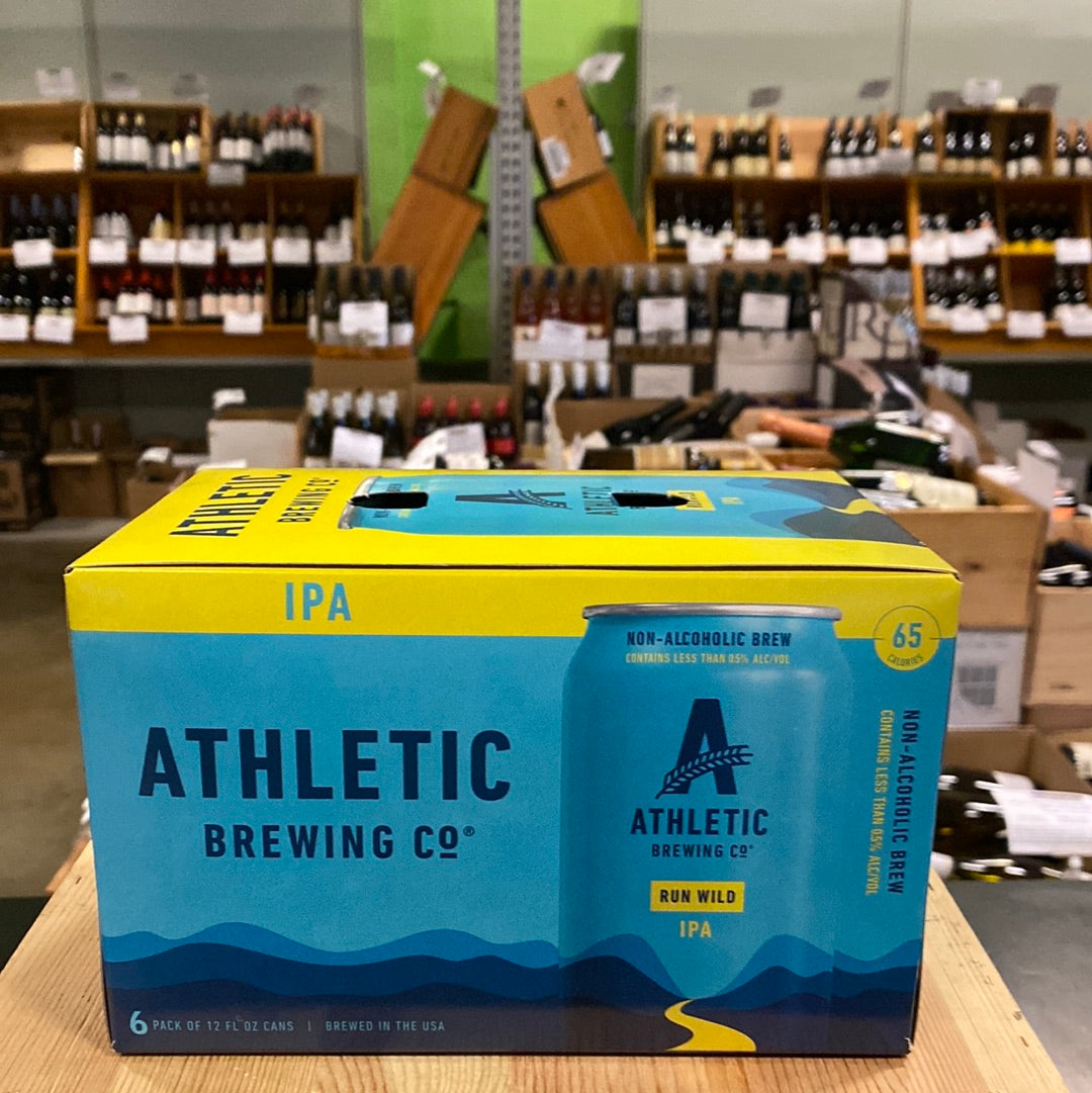 Athletic Brewing Run Wild IPA 6 Pk Cans