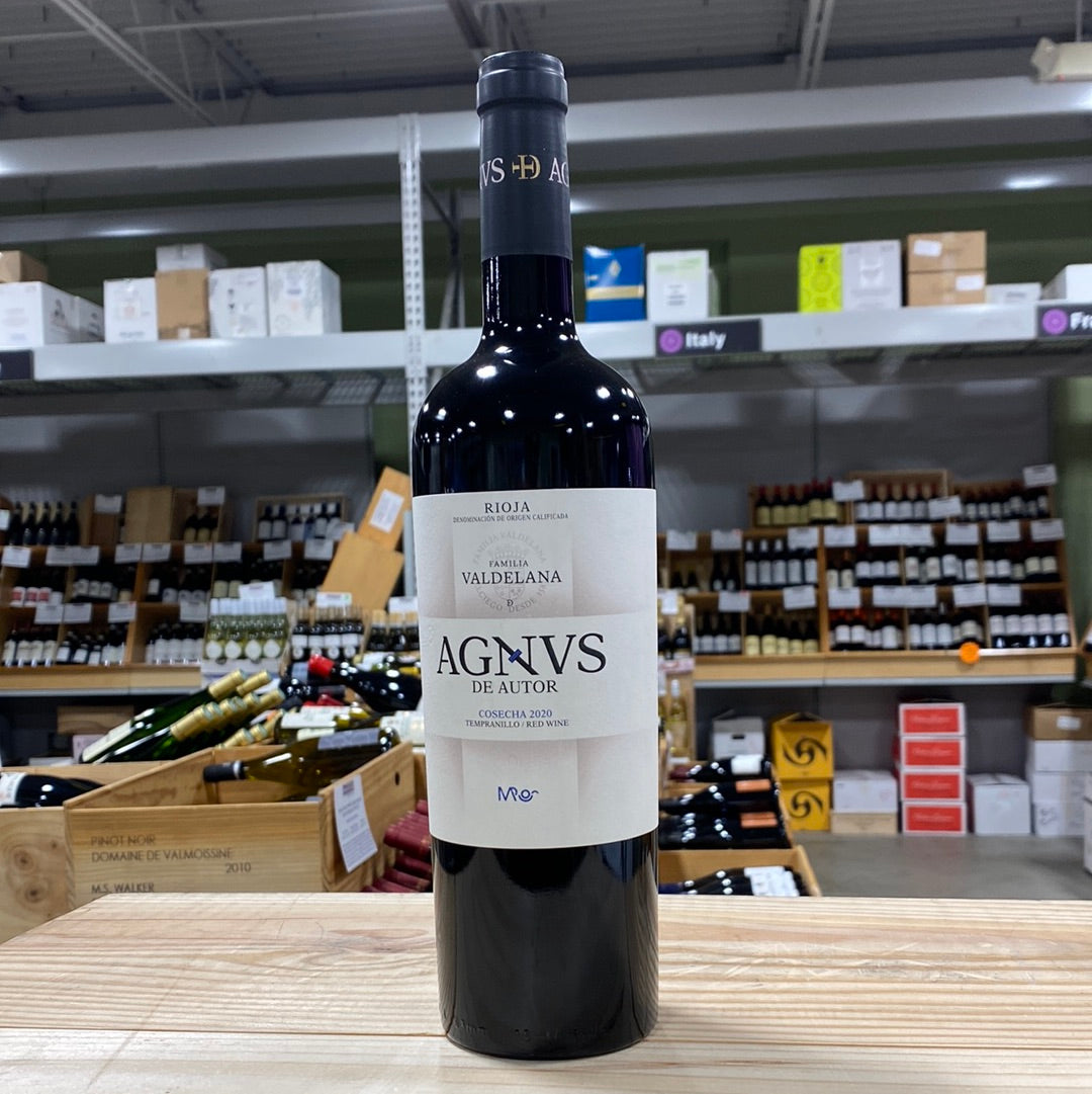 Bodegas Valdelana Agnus de Autor Rioja Tempranillo Rioja Alavesa, Spain