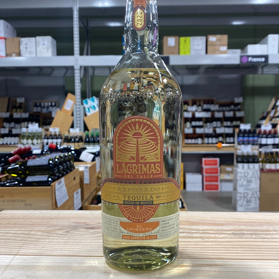 Lagrimas Del Valle Reposado El Chiqueno Tequila Jalisco, Mexico