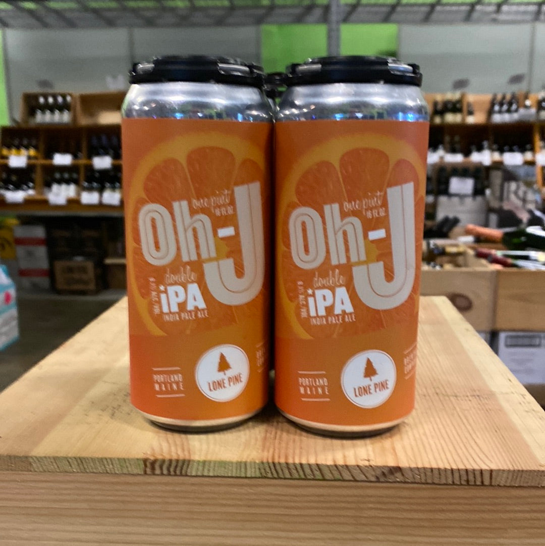 Lone Pine Oh-J DIPA 4pk Cans