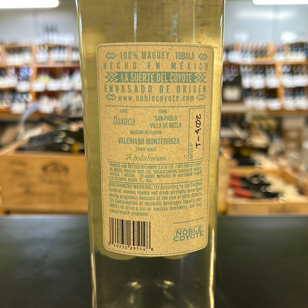 Noble Coyote Mezcal Tobala