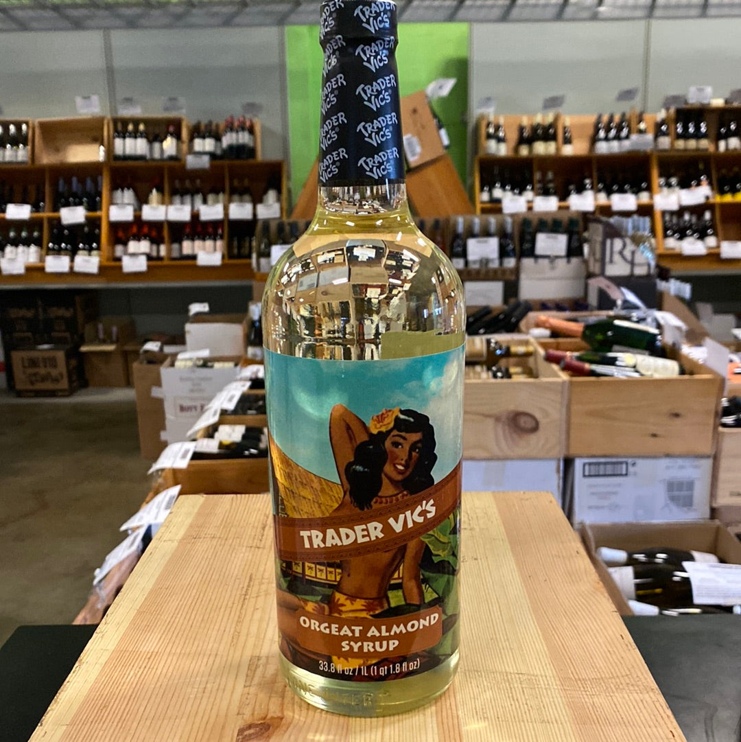 Trader Vic's Orgeat Syrup 1.0 Liters – Bin Ends Great Wine
