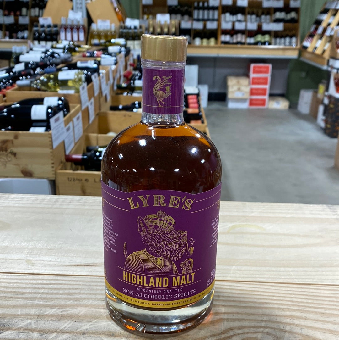 Lyre's Highland Malt Non Alcoholic Spirit 700ml