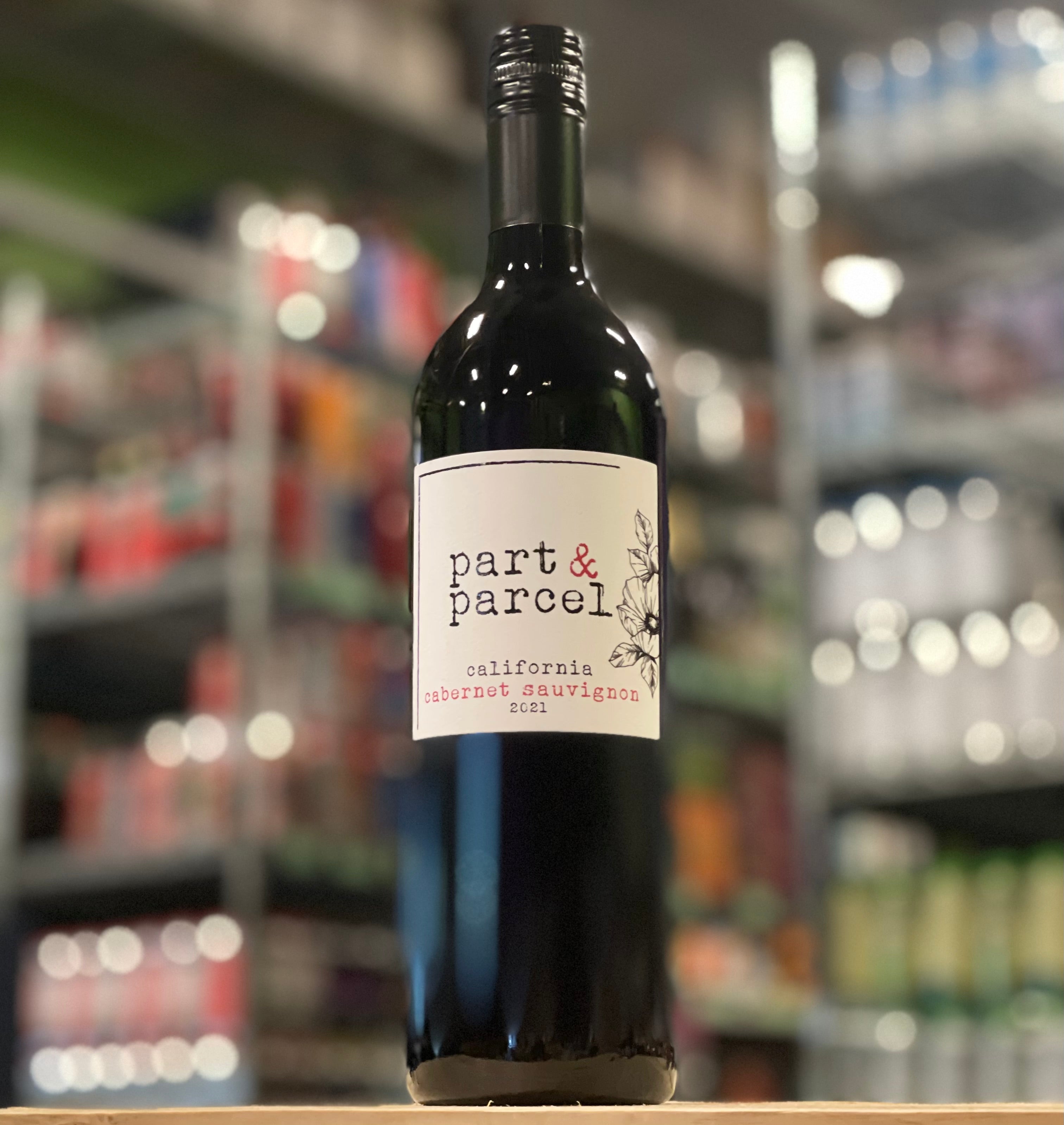 Part Parcel Cabernet Sauvignon California USA Bin Ends. Great Wine Serious Savings