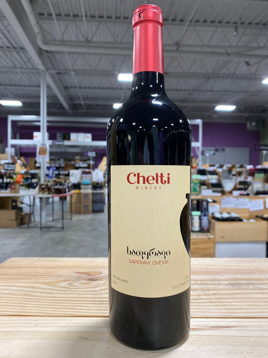 Chelti Winery Saperavi Qvevri Rouge Kakheti, Georgia