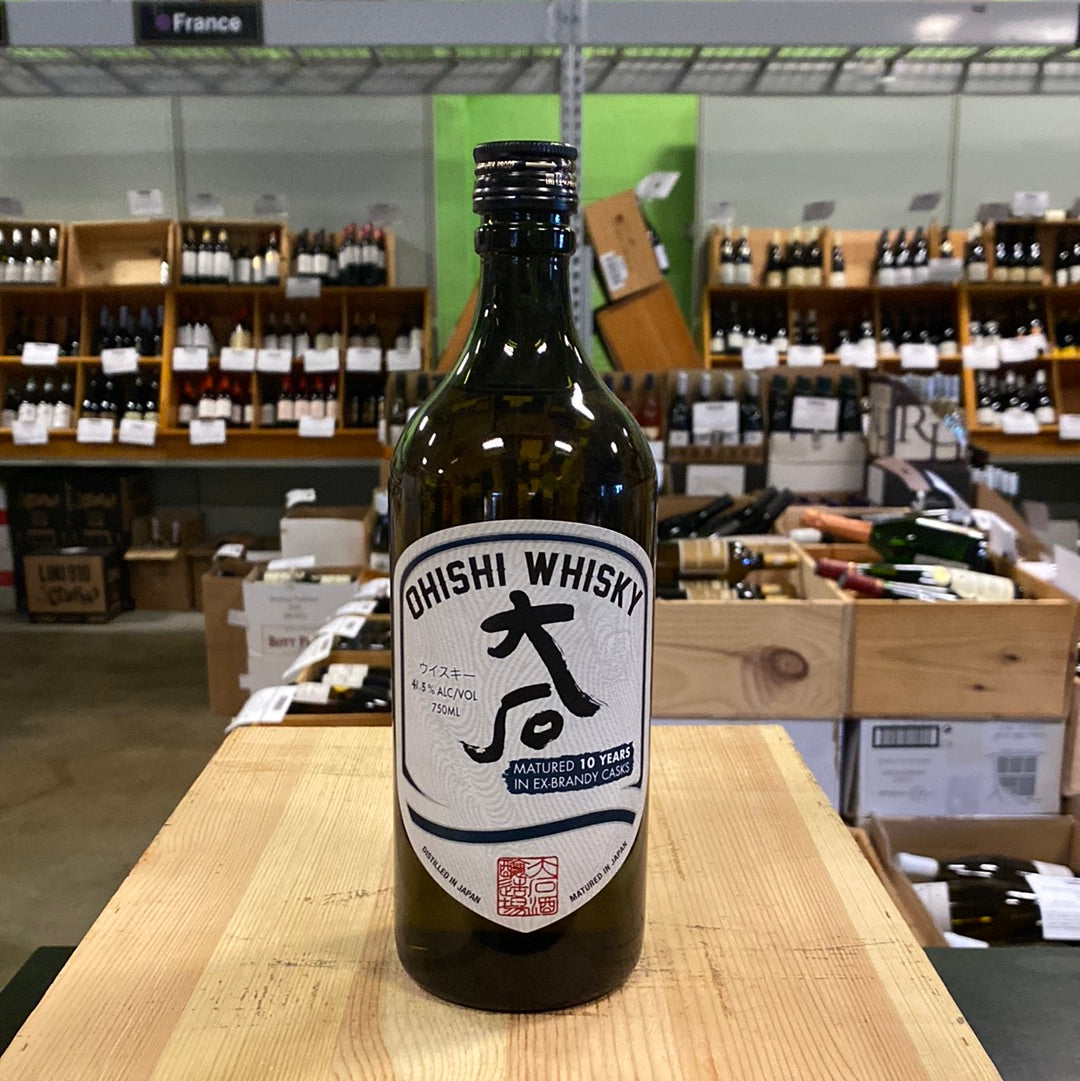 Ohishi Japanese Whisky Brandy Cask 10yr