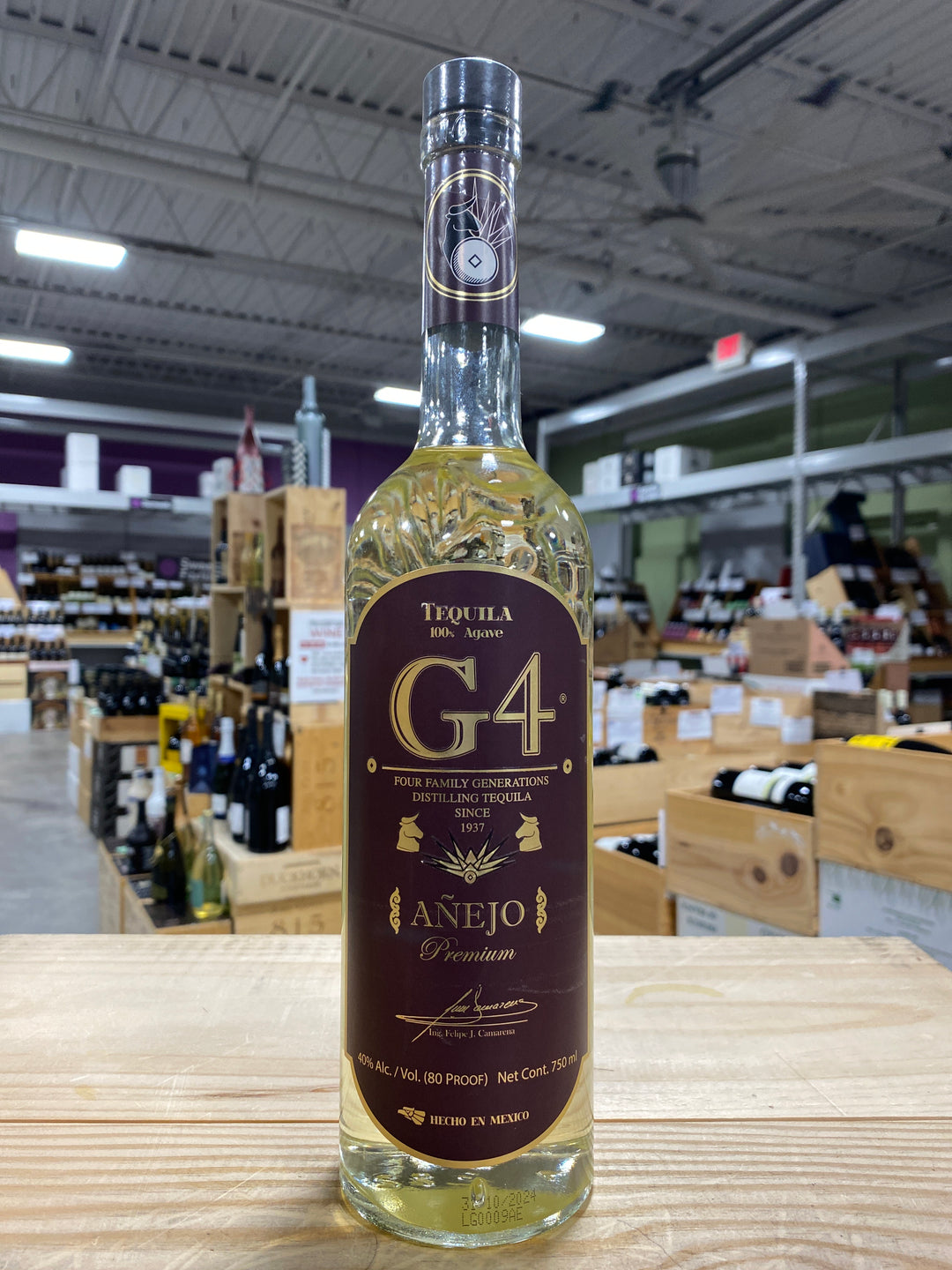 Tequla G4 Tequila Anejo - Jalisco, Mexico