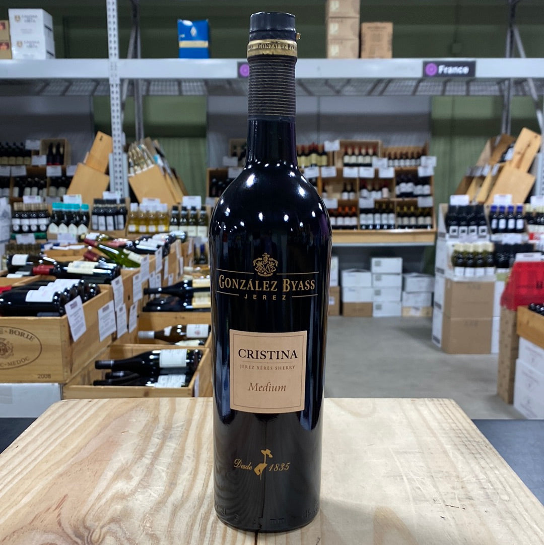 Gonzalez Byass Medium Sherry "Christina" 8 Year, Jerez, Spain