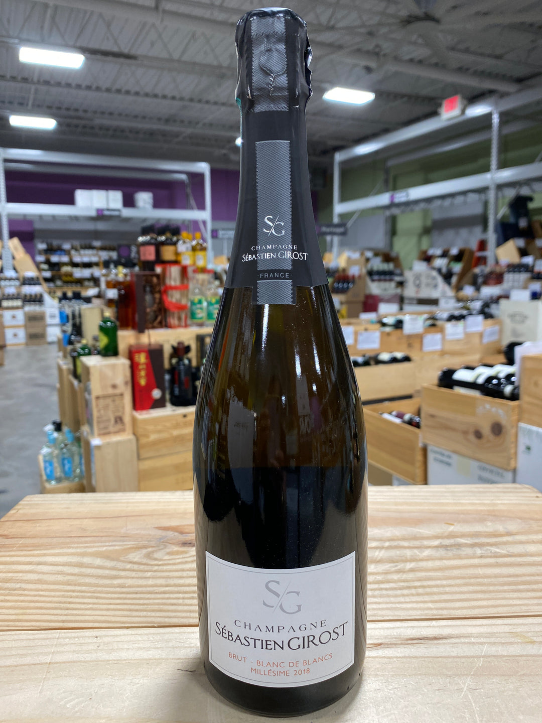 Champagne Sébastien Girost Blanc de Blancs Vintage Cuvée Champagne, France