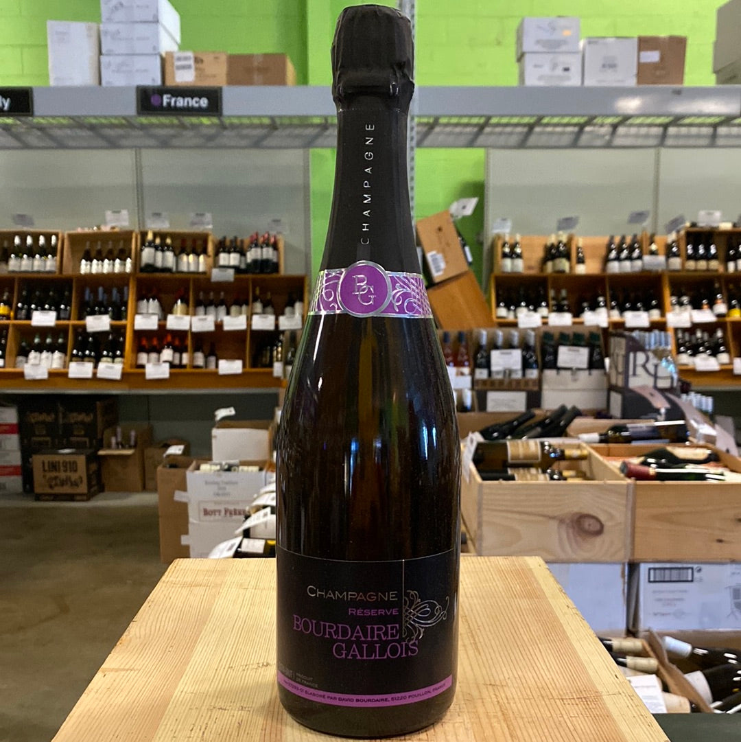 Bourdaire-Gallois Champagne Brut Reserve, Champagne France