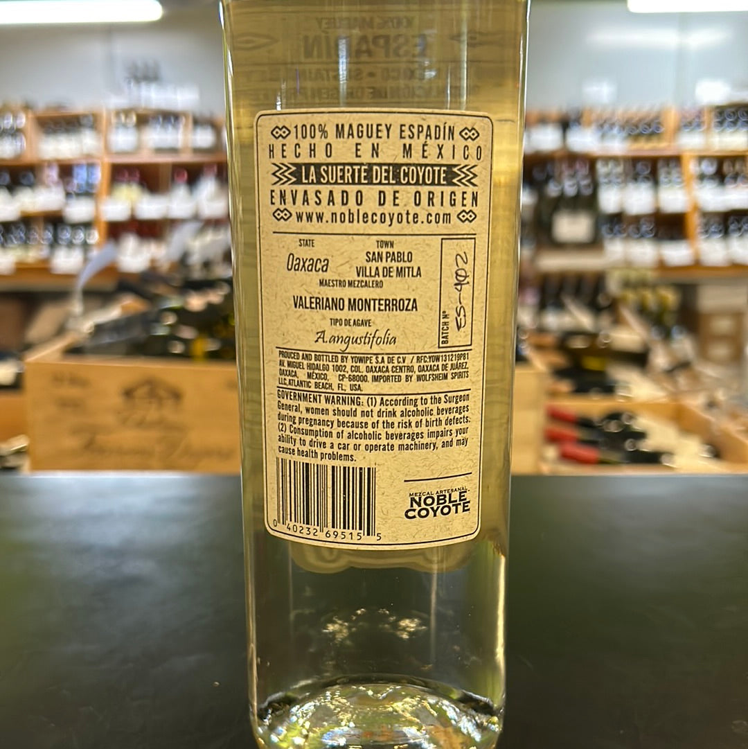 Noble Coyote Mezcal Espadin