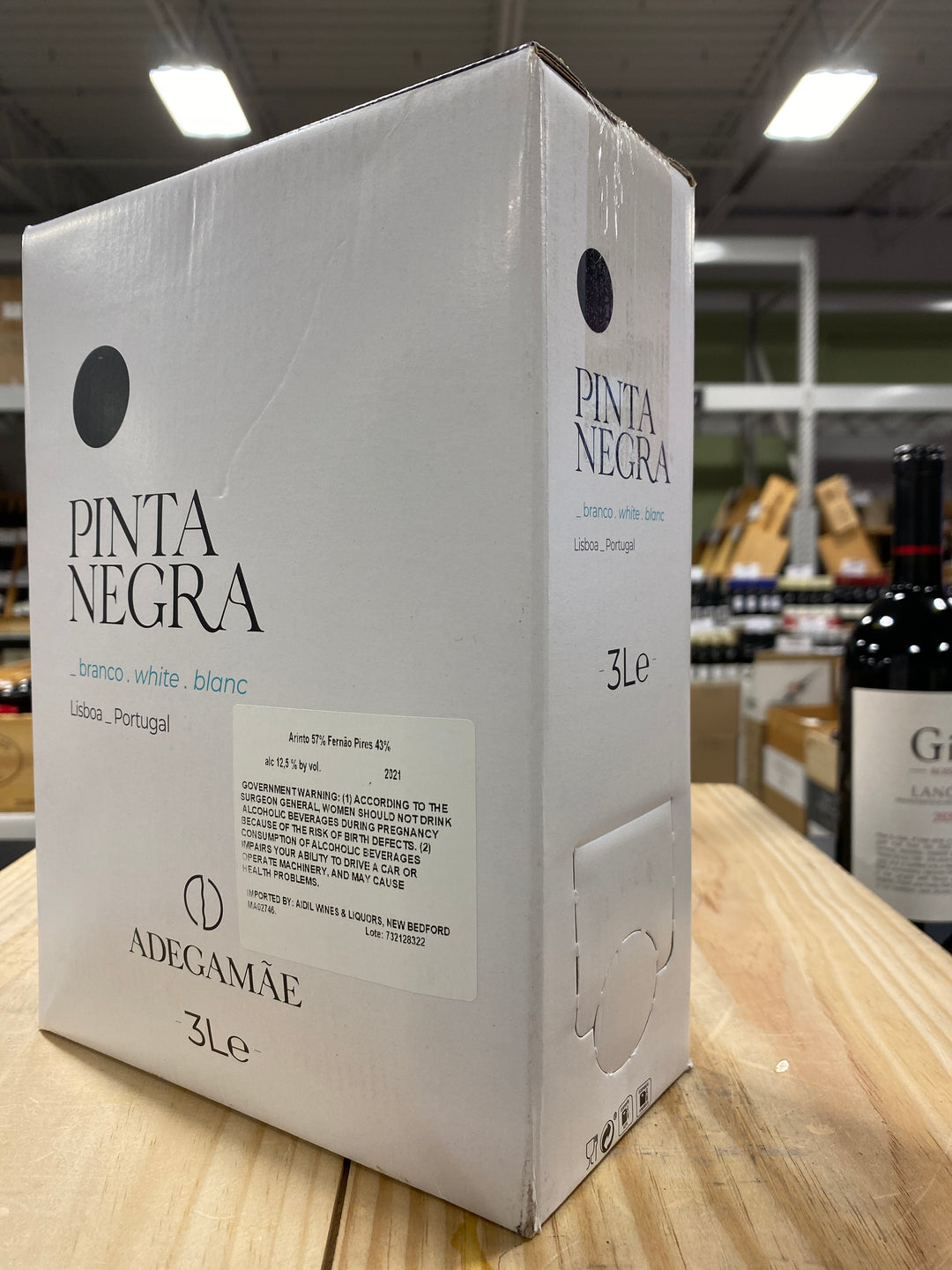 Adega Mae Pinta Negra Branco Lisboa, Portugal (3L BiB)