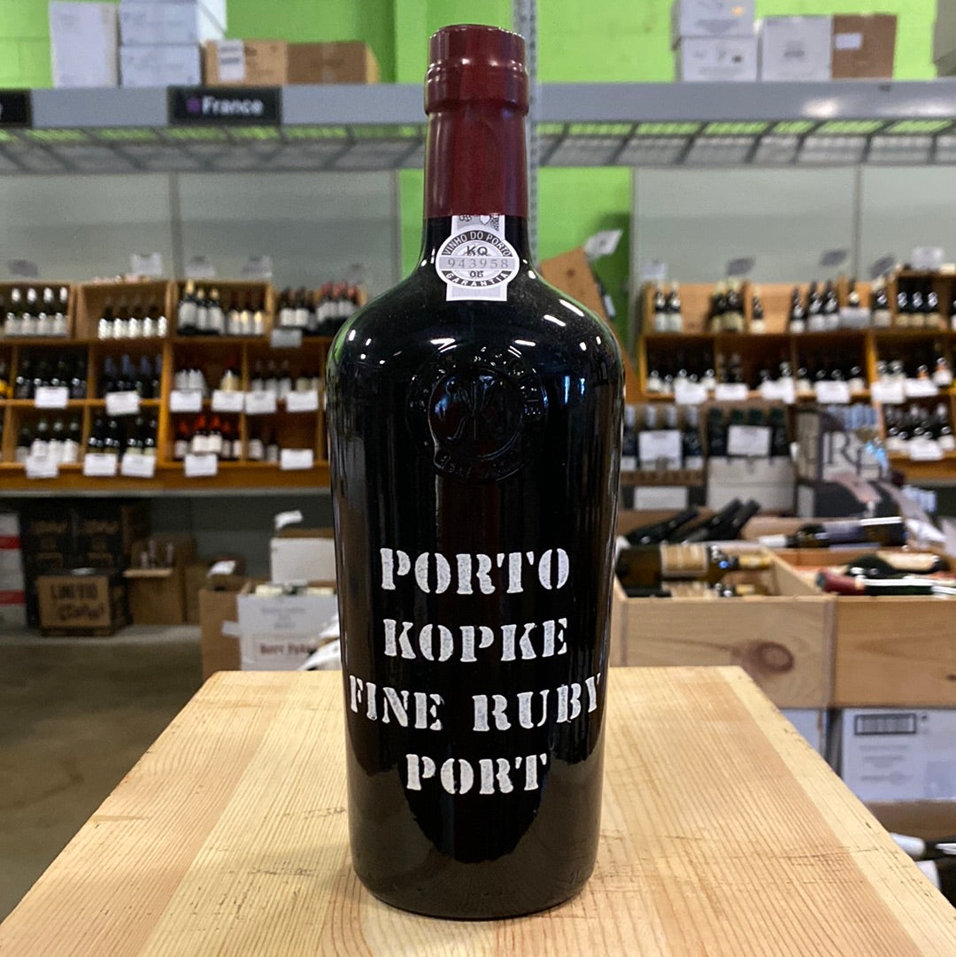 Kopke Fine Ruby Port 750ml – Bin Great Wine~Serious Savings