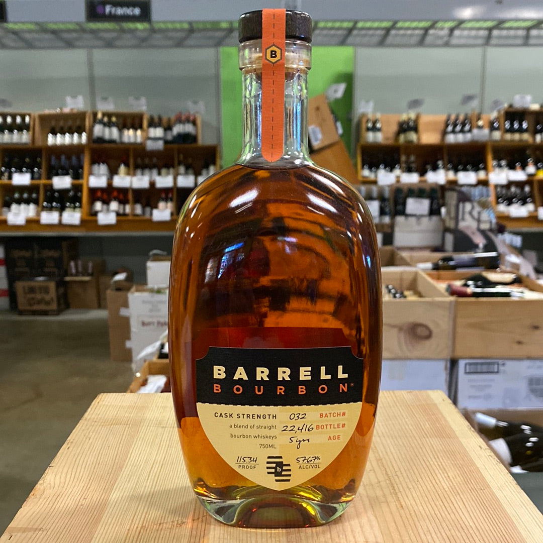 Barrell Bourbon, Batch #32 5 Years Old Cask Strength A Blend Of Straight Bourbon Whiskeys