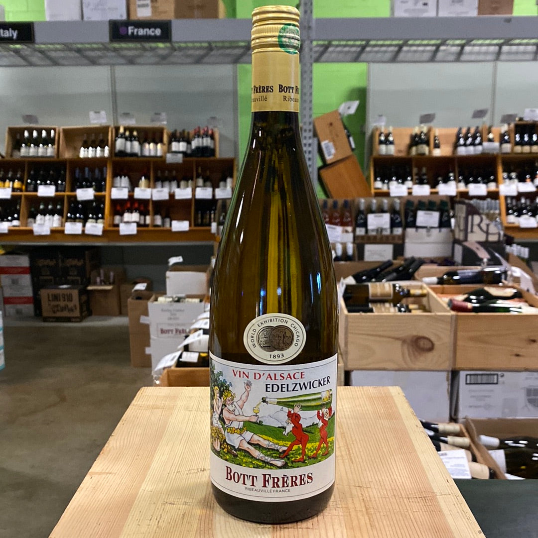 Domaine Bott Freres Edelzwicker 1.0 Liter Alsace, France NV