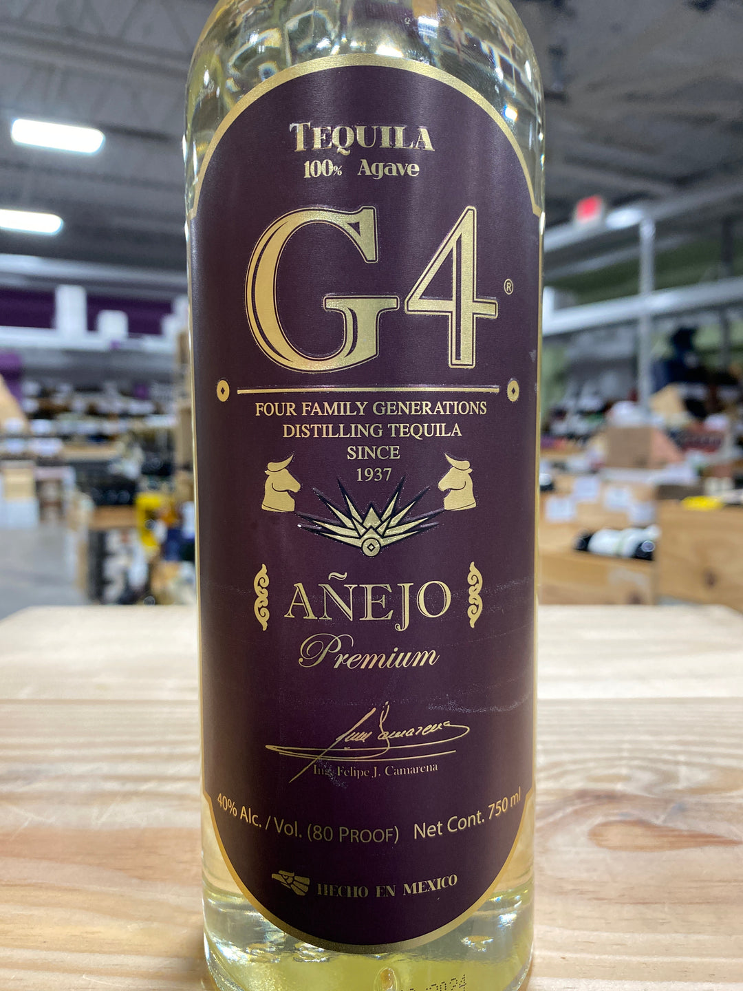Tequla G4 Tequila Anejo - Jalisco, Mexico