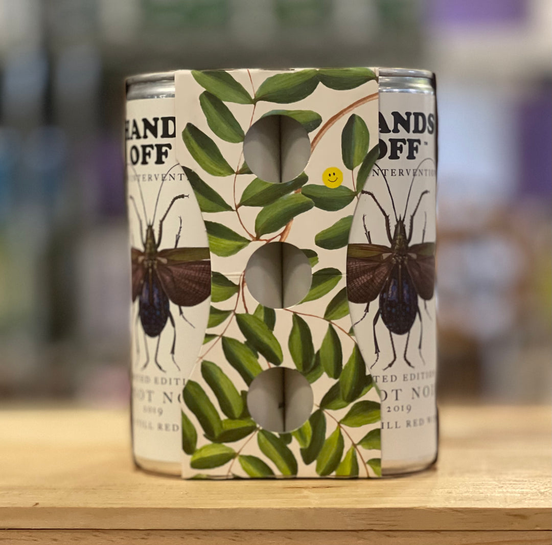 Weingut Braunewell HANDS OFF WINES Pinot Noir Rheinhessen Germany 4/250ml Cans