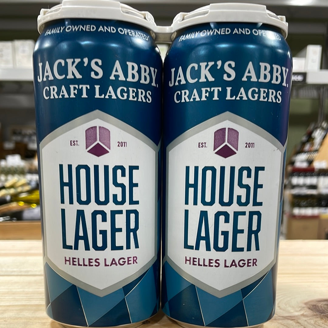 Jack's Abby House Lager 16oz/4pk