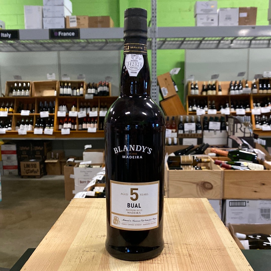 Blandy's Bual Medium Rich 5 yr