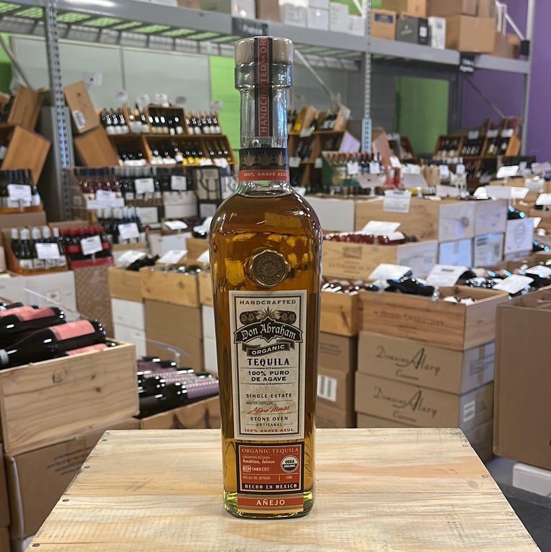 Abraham Anejo Organic Tequila