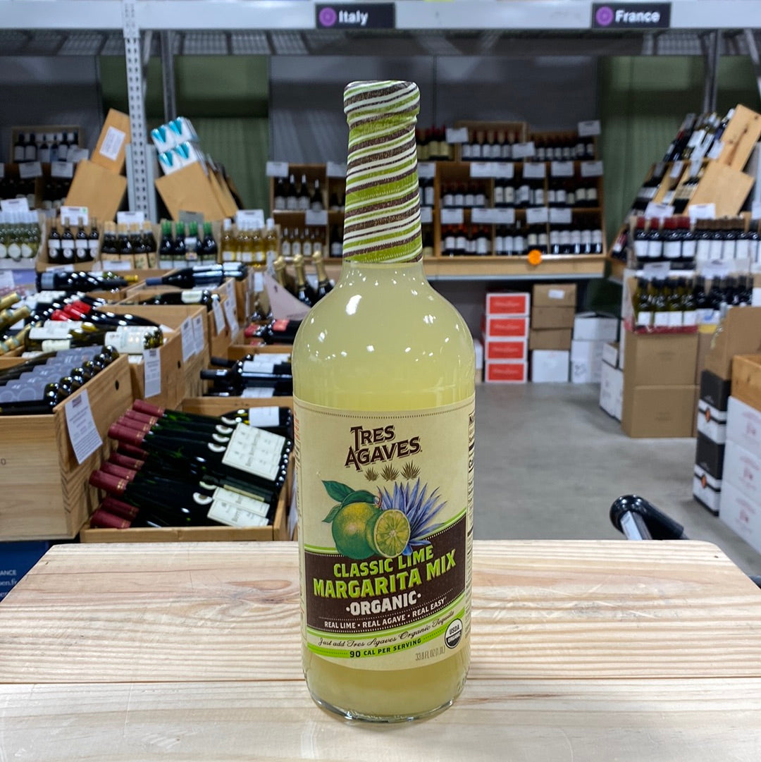 Tres Agaves Margarita Mix 1.0L – Bin Ends... Great Wine~Serious Savings