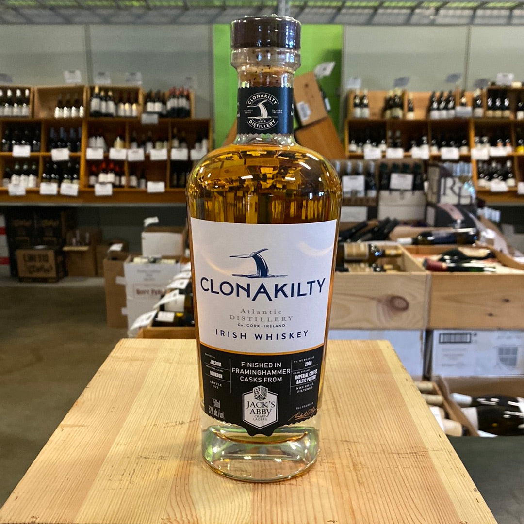 Clonakilty Irish Whiskey X Jacks Abby Framinhammer Casks