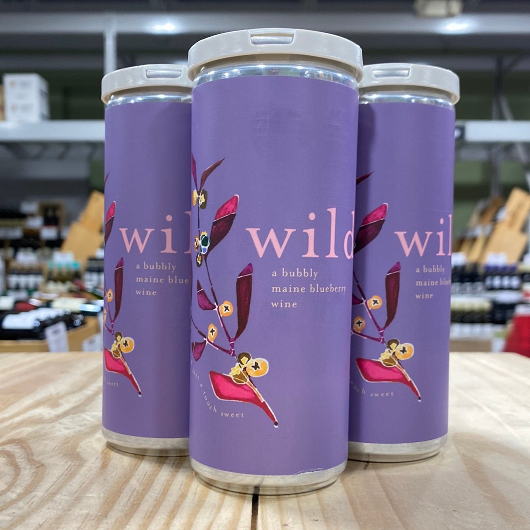 RAS Sparkling Wild Blueberry Wine Maine, USA (Cans)