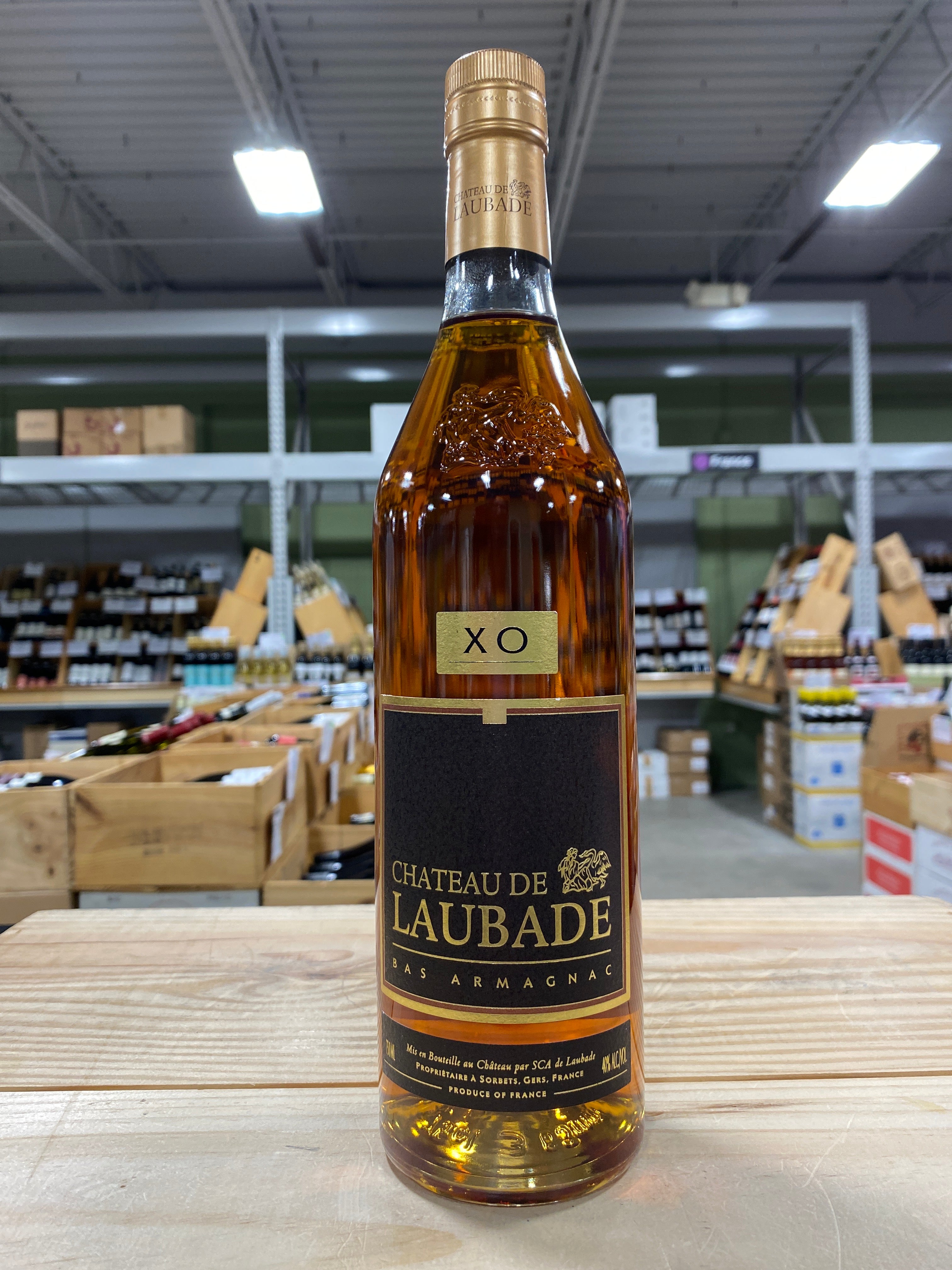ブランデー CHATEAU DE LAUBADE XO BAS ARMAGNAC Chateau de Laubade XO Bas Armagnac with Gift Box (700 ml