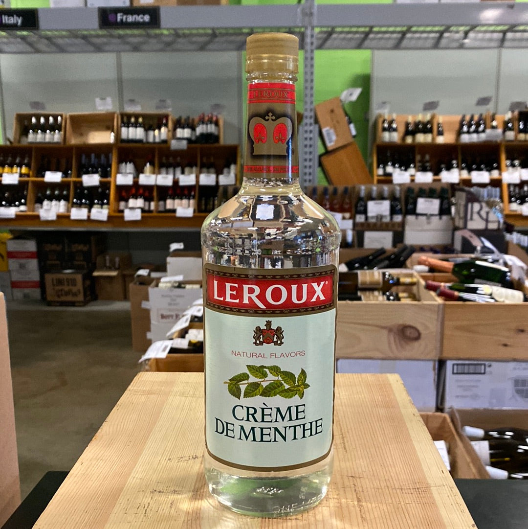Leroux White Creme de Menthe- 1.0L