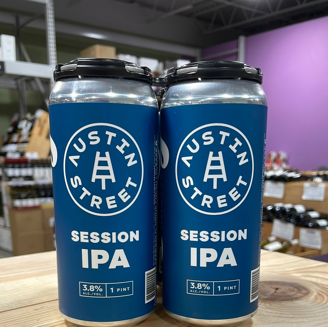 Austin Street Rally Session IPA 4 Pk Cans – Bin Ends Great Wine
