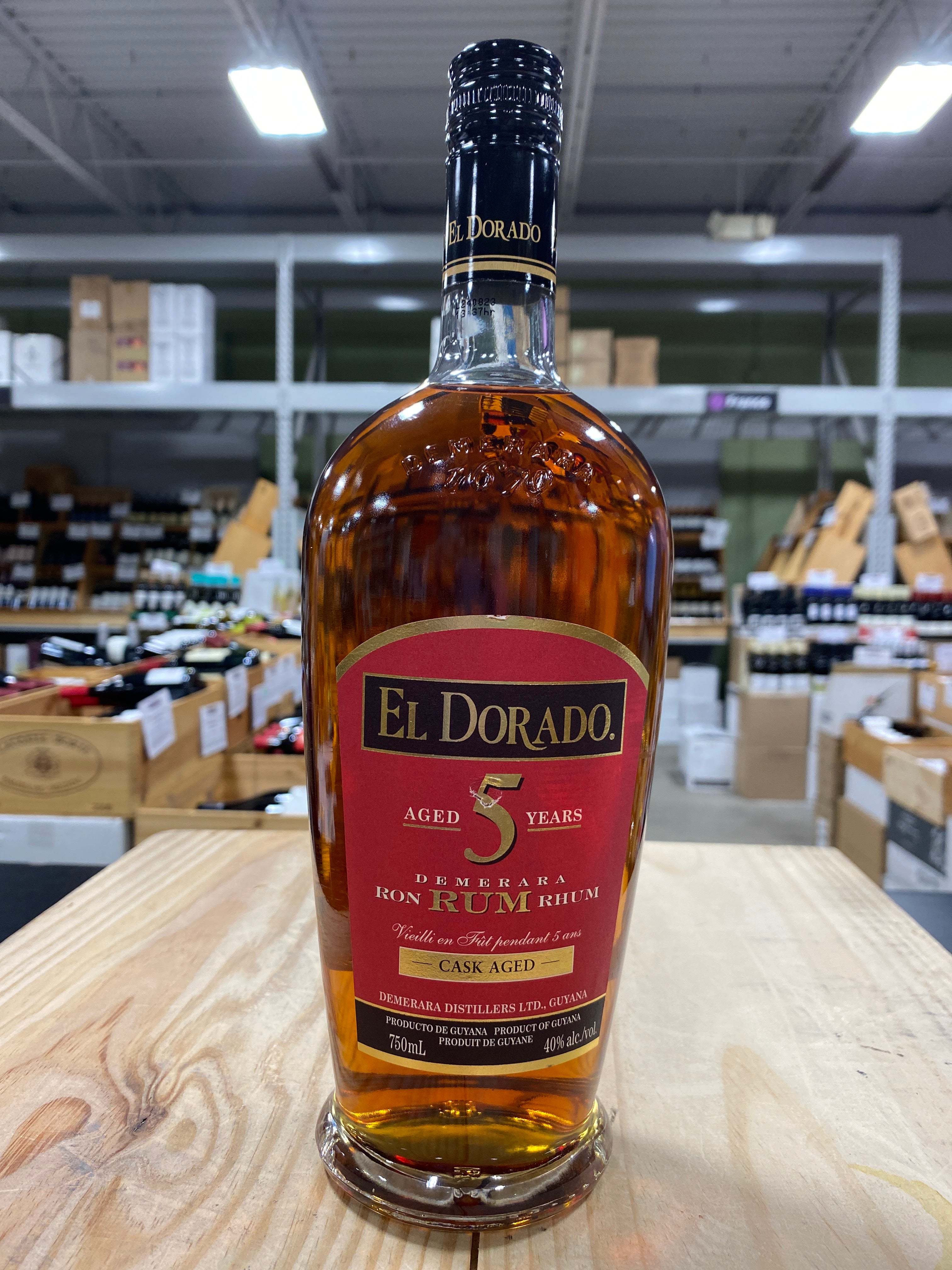 El Dorado 5yr Cask Aged Rum – Bin Ends Great Wine~Serious Savings