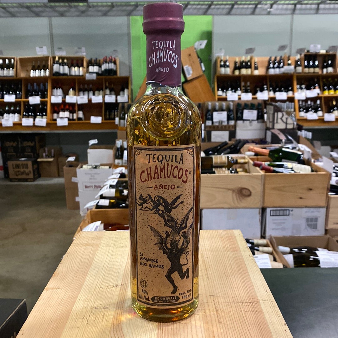 Chamucos Tequila Especial Anejo Tequila 100% de Agave