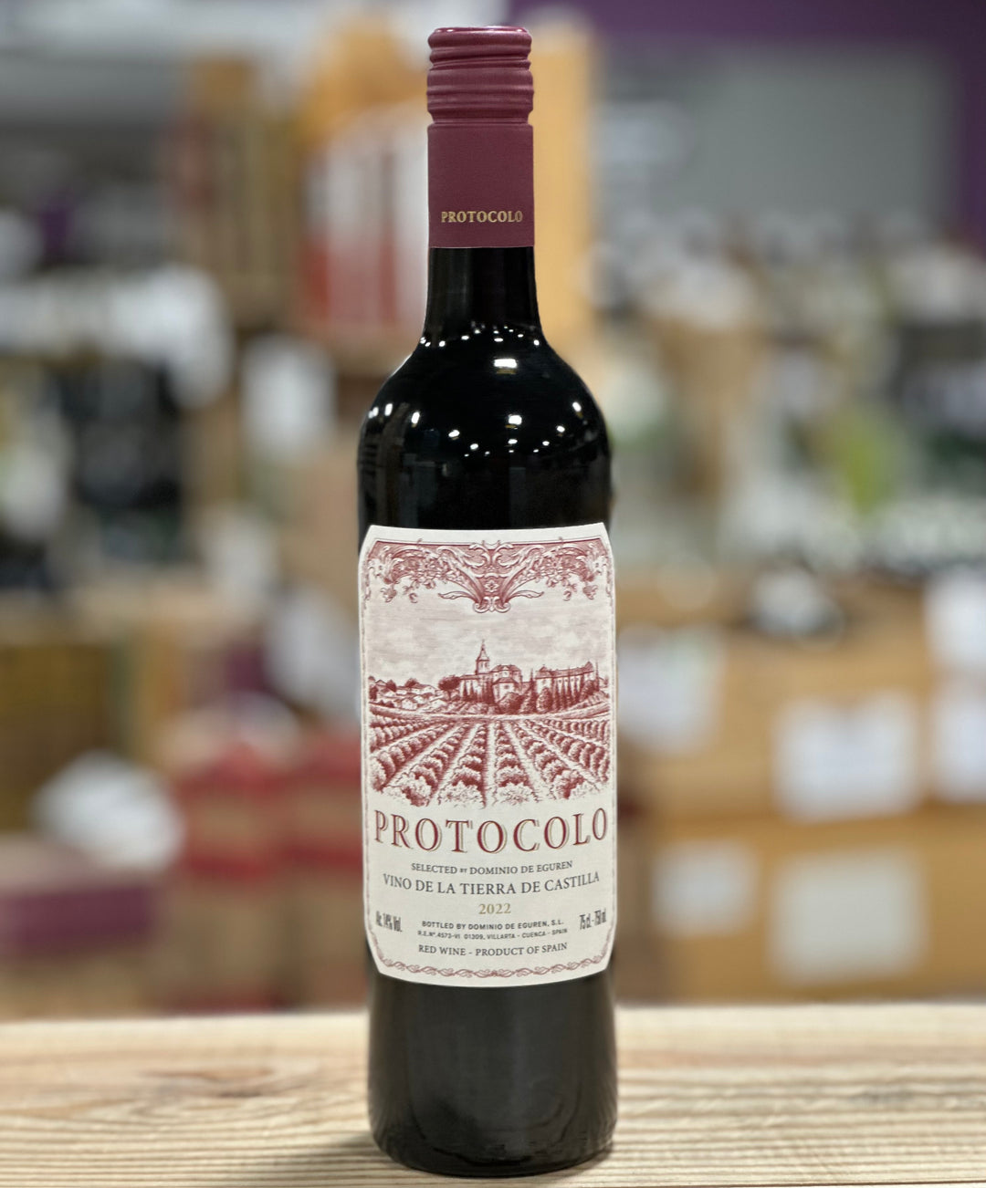 Dominio de Eguren Protocolo Tinto Tierra di Castilla, Manchuela, La Mancha, Spain