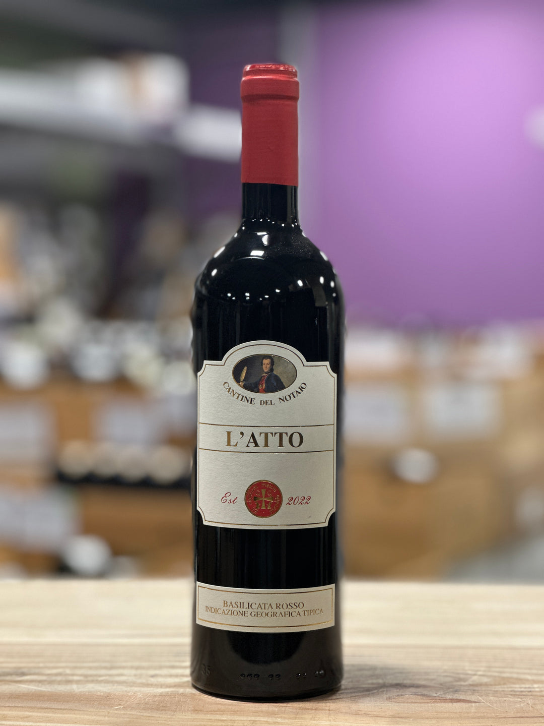 Cantine del Notaio "L'Atto" Aglianico IGT Basilicata, Italy