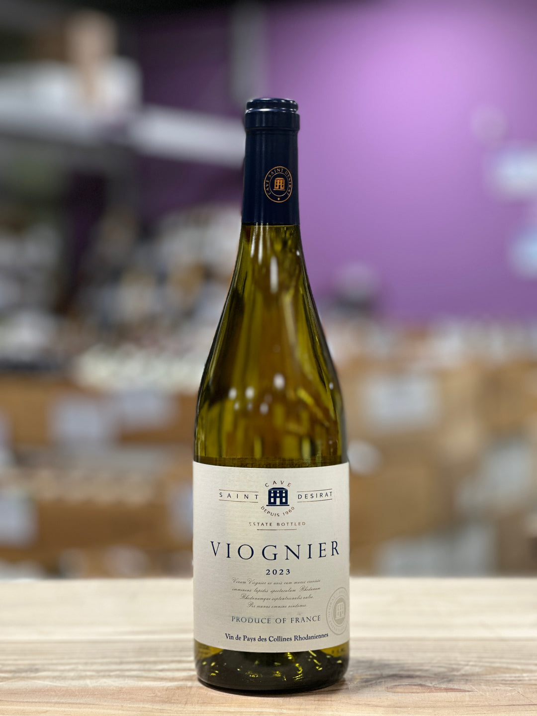 QQ21 Cave Saint-Desirat Viognier IGP de l'Ardèche Rhône Valley, France