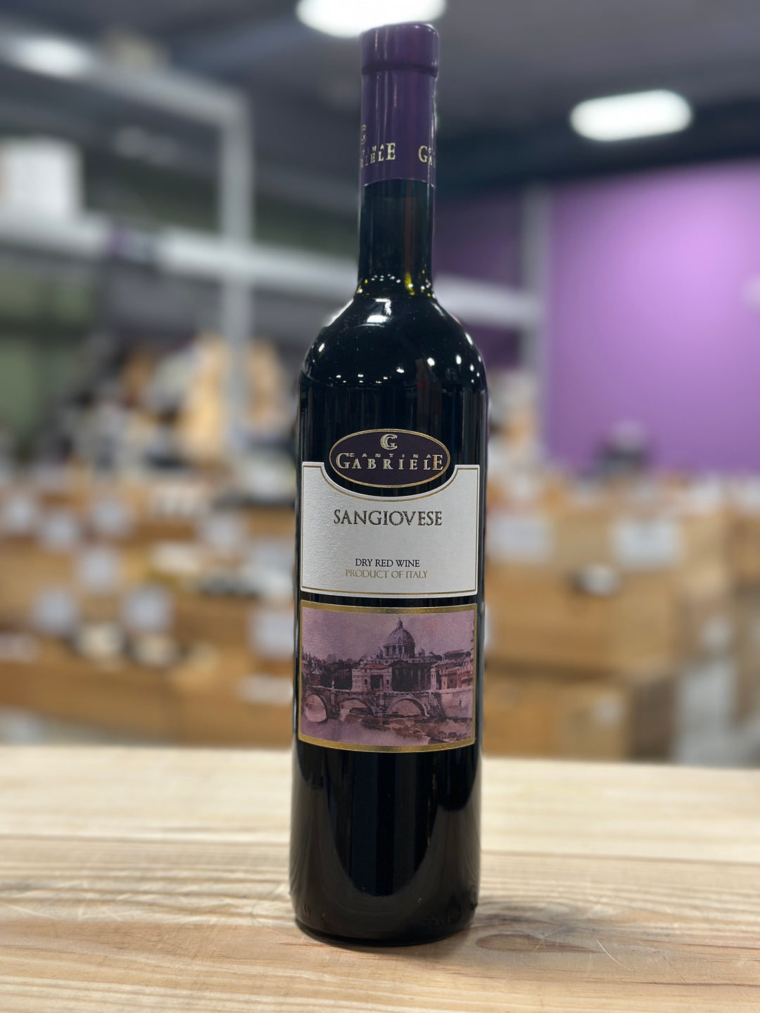 Cantina Gabriele Sangiovese "Mevushal/Kosher for Passover" Lazio Italy