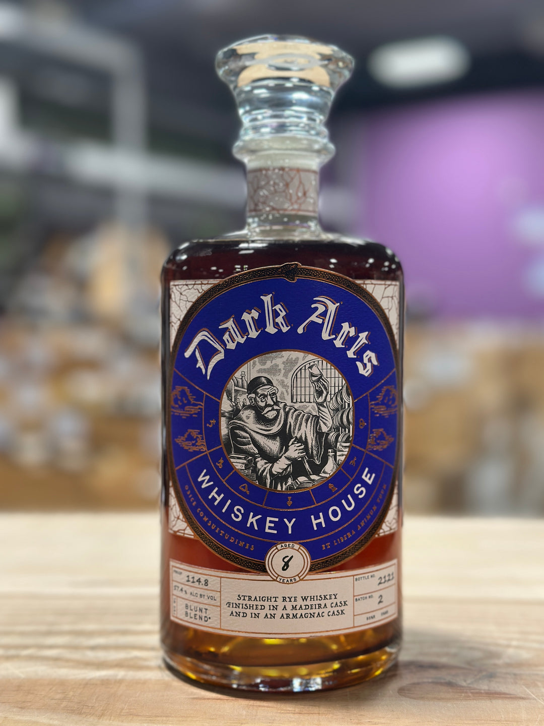 Dark Arts Rye Whiskey 8 Year Cask Aged