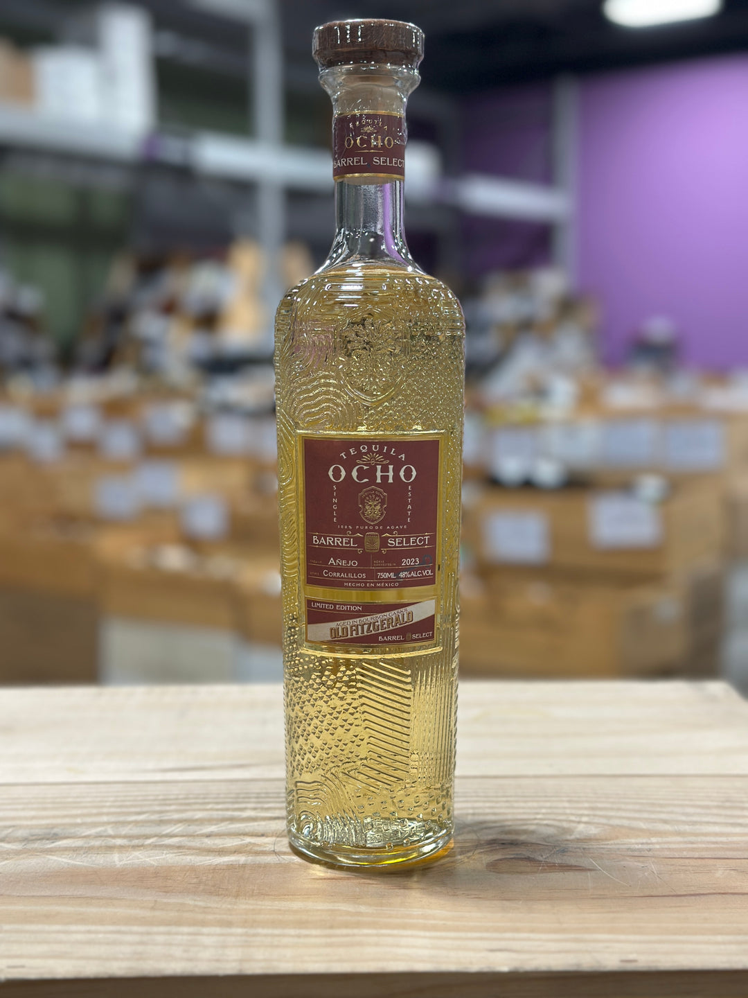 Tequila Ocho Old Fitzgerald Barrel Select Tequila Anejo