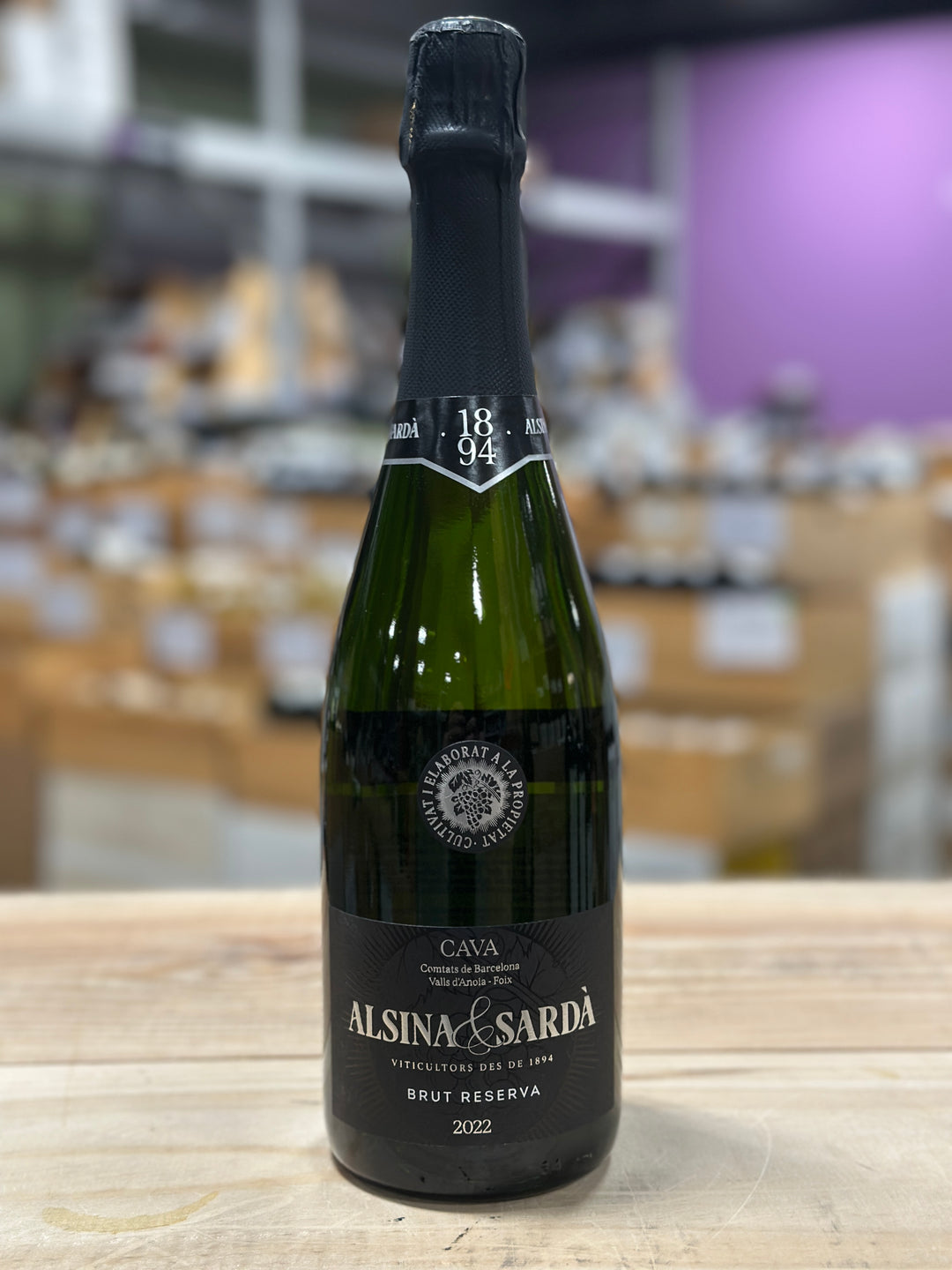 Alsina & Sarda Cava Brut Reserva- Catalonia, Spain