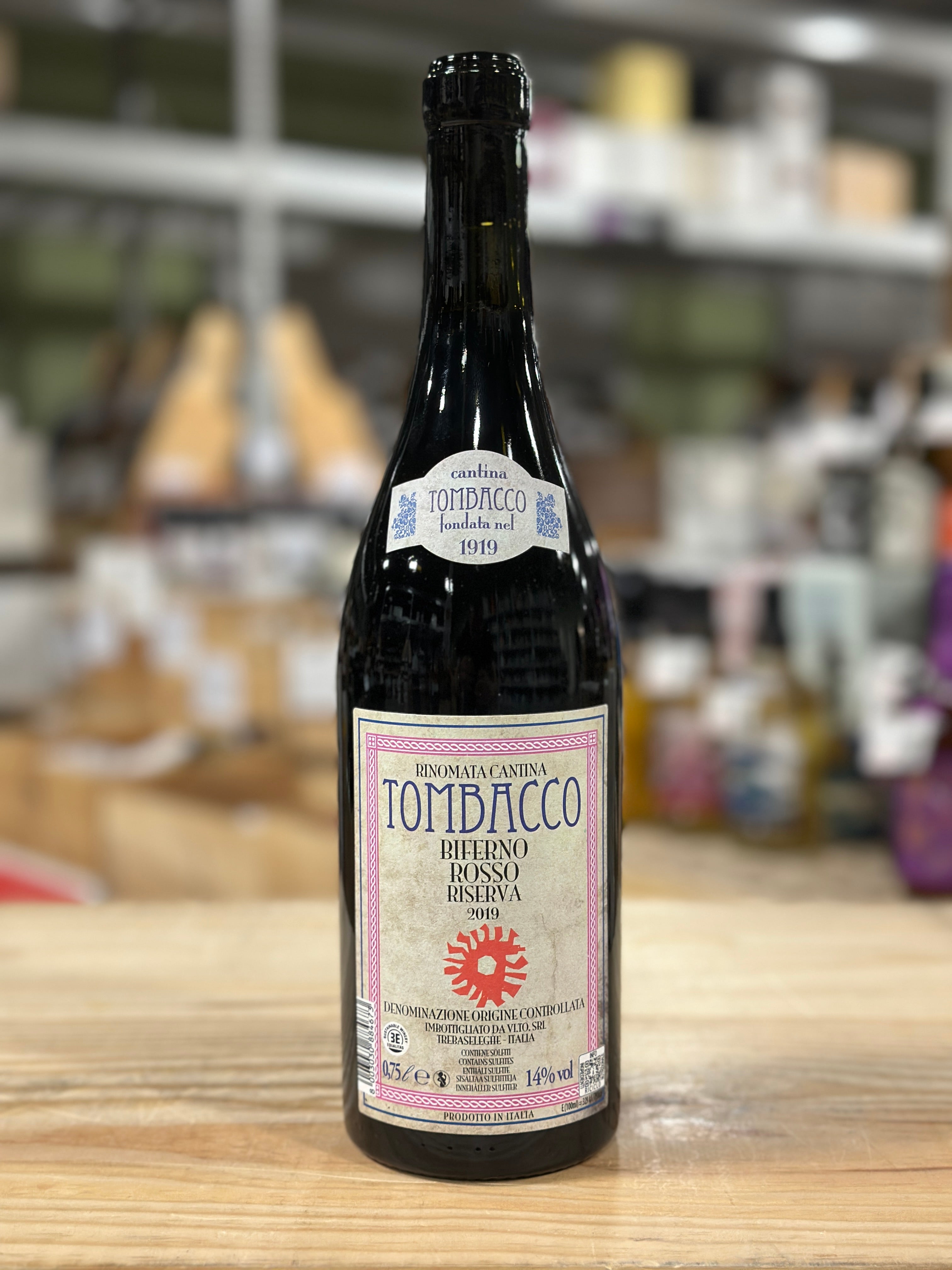Cantina Tombacco Biferno Rosso Riserva DOC Molise, Italy – Bin